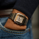 Cartier Santos Chronoflex 2425